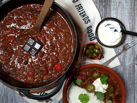 My Chilli Con Carne with chocolate