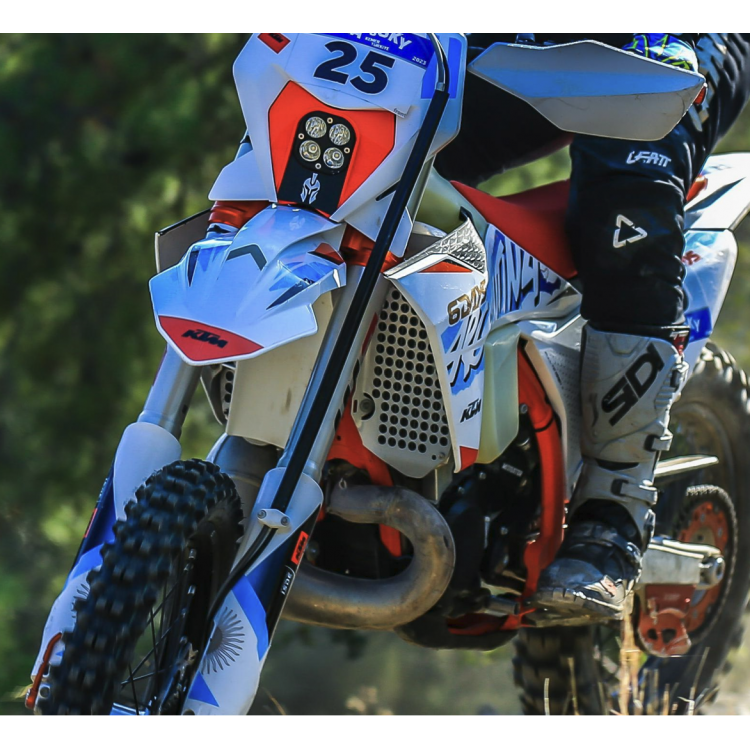Thumbnail: Mitigator CNC Motorbike Radiator Guard
