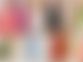 A collage of colorful beach vacation dresses