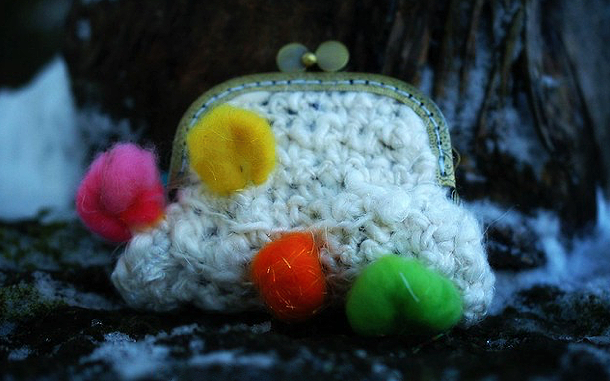 Jura wool knitted craft accessory