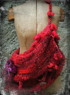 Jura wool knitted craft accessory