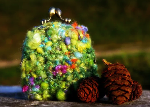 Jura wool knitted craft accessory