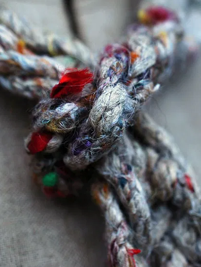 Jura wool knitted craft accessory