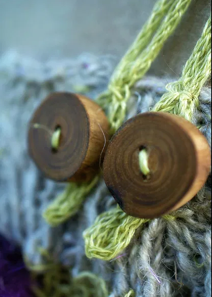 Jura wool knitted craft accessory