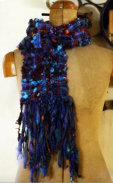 Création textile artisanale tricot laine jura