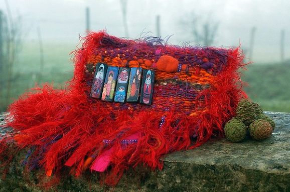 Jura wool knitted craft accessory