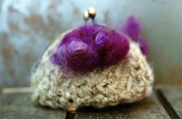 Jura wool knitted craft accessory