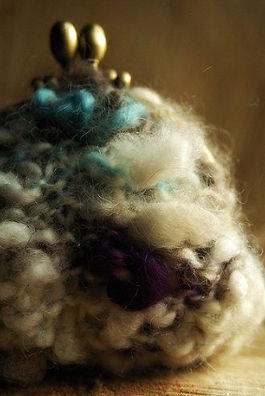 Jura wool knitted craft accessory
