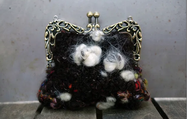 Jura wool knitted craft accessory