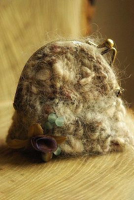 Jura wool knitted craft accessory