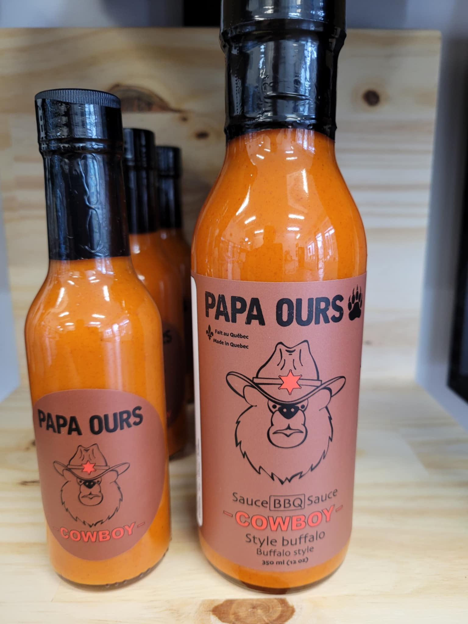 Sauce PAPA OURS - COWBOY