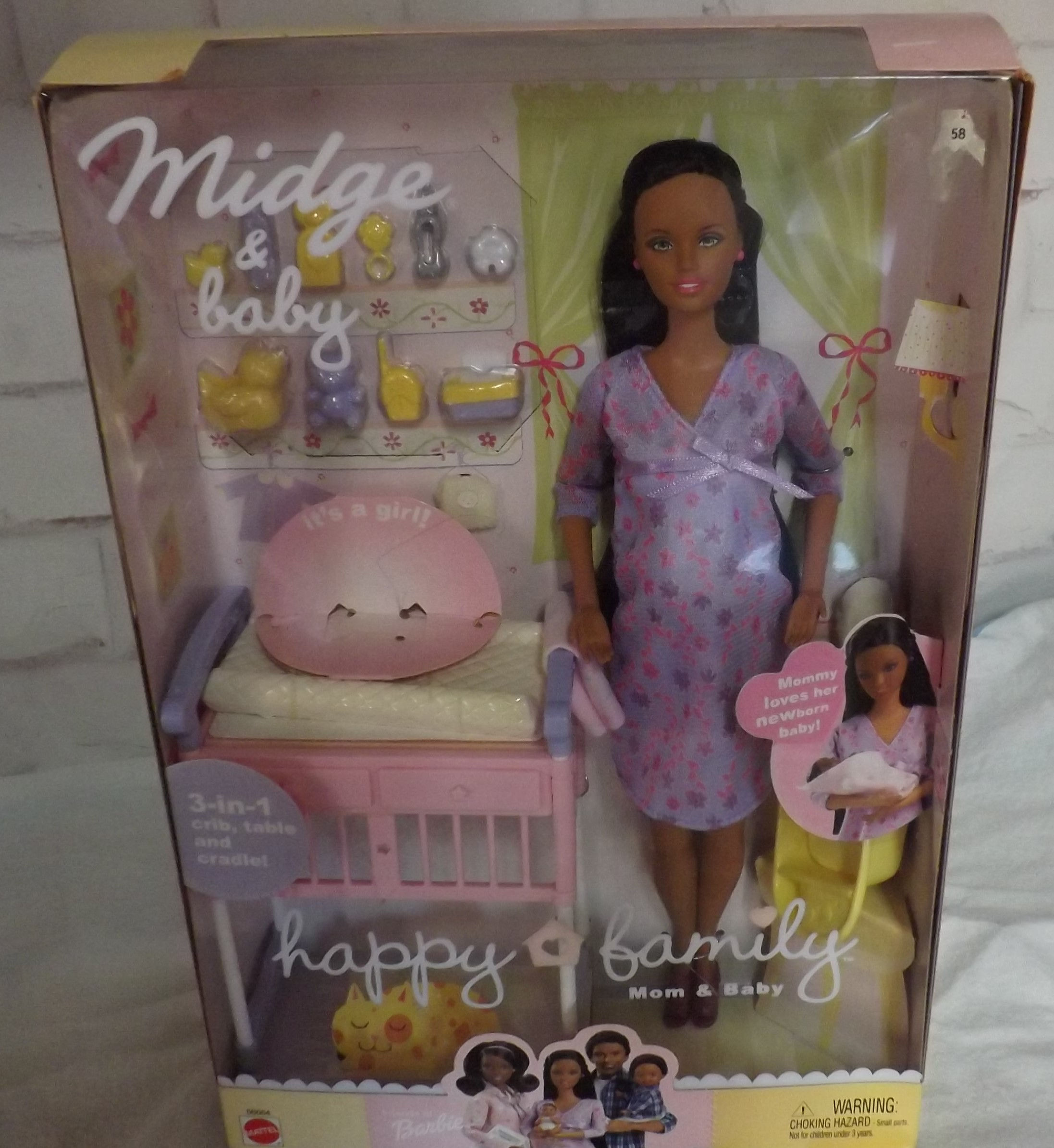 Happy Family AA Midge & Baby NRFB 2002