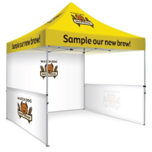 Stand Out at Events with Tents, Feather Flags & Lightbox Displays