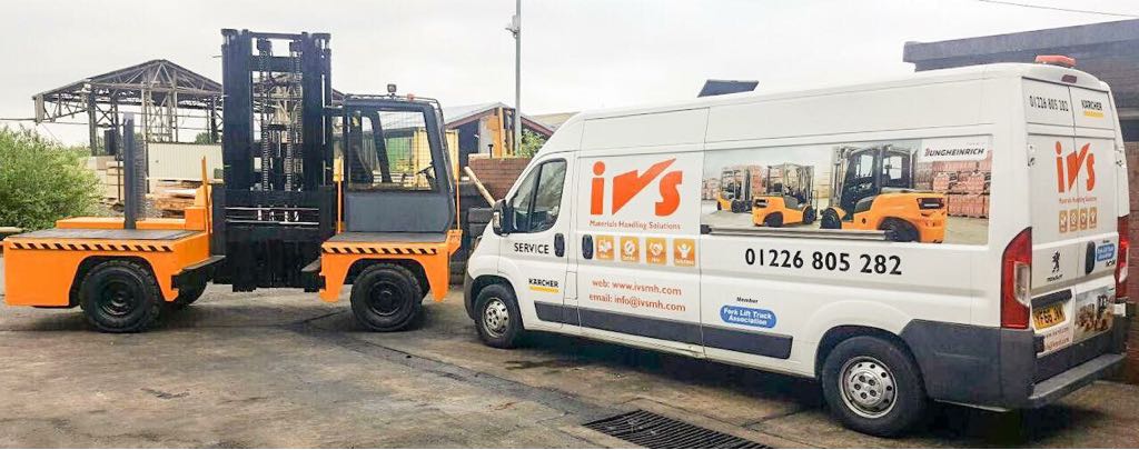 Jumbo 6 ton sideloader forklift