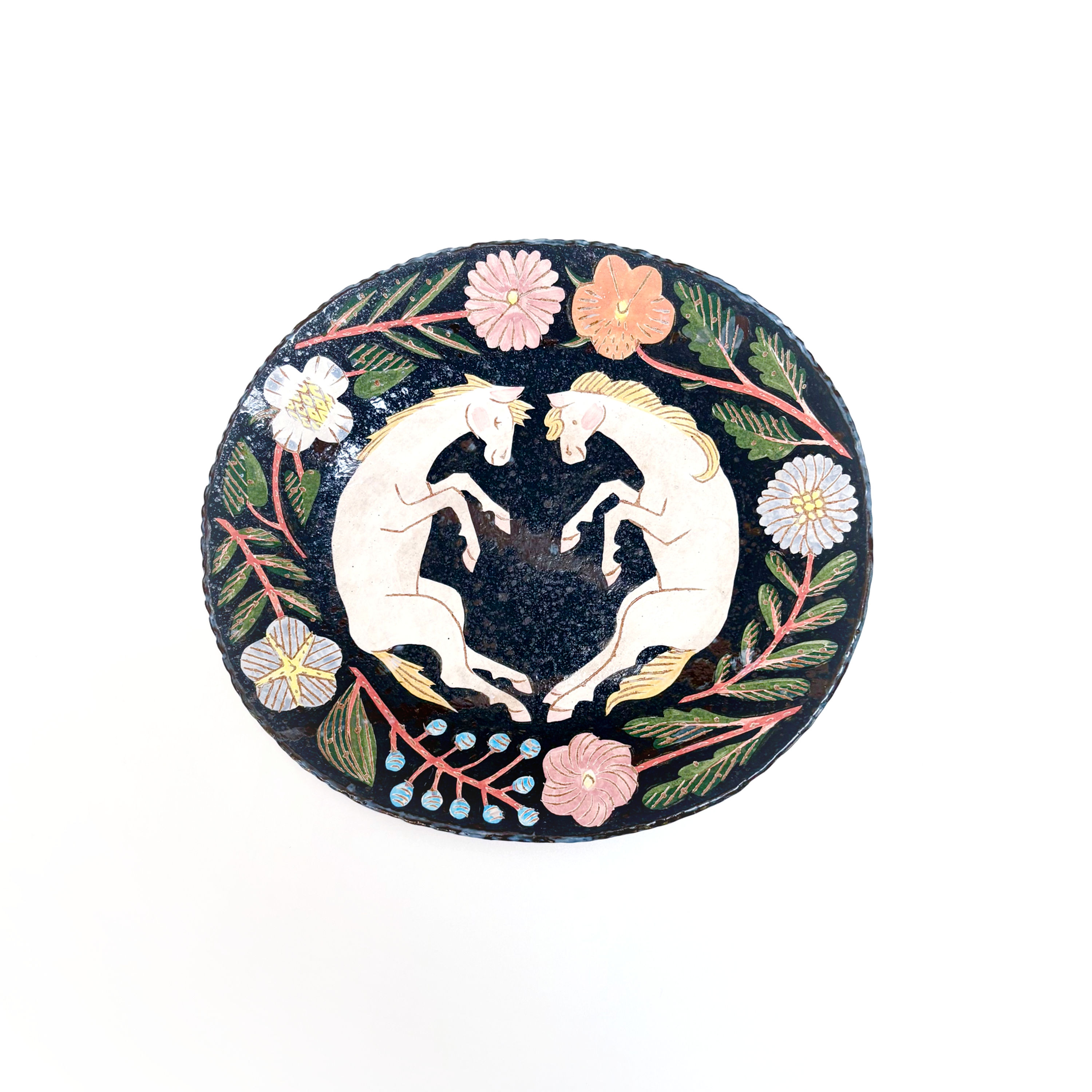 Oval plate