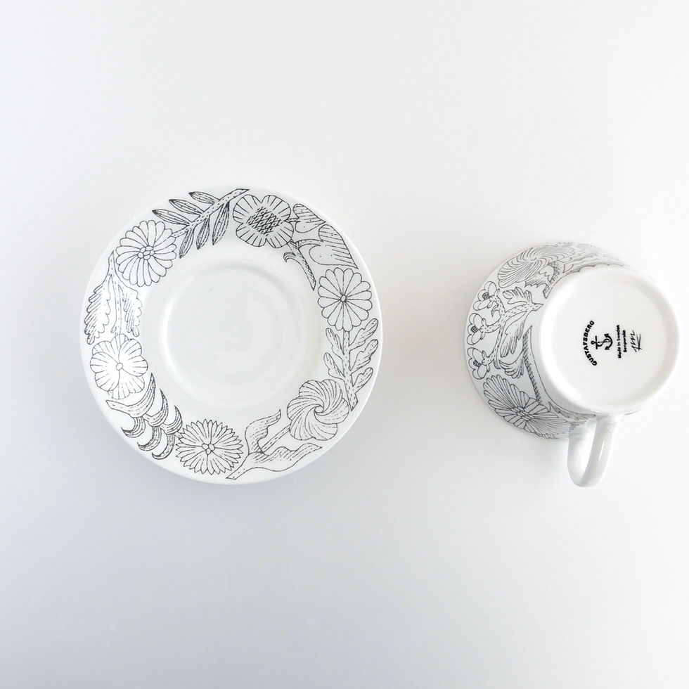 Thumbnail: GUSTAFSBERG×MAKOTO KAGOSHIMA  Juni C&S : Monochrome