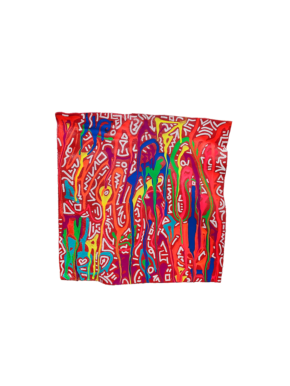 Thumbnail: 12x12 Custom Leather Art - No Frame