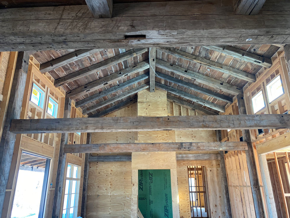 custom beam and timber work