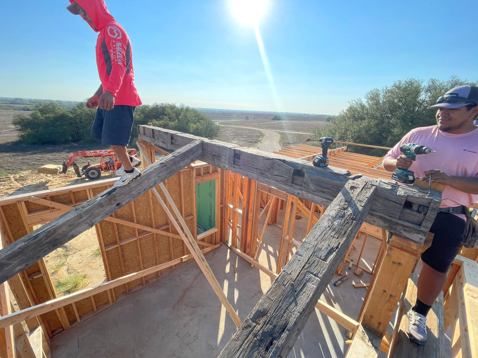 custom beam and timber work