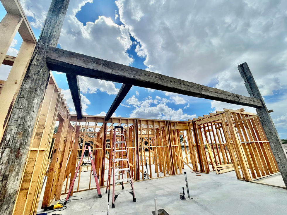 custom beam and timber work