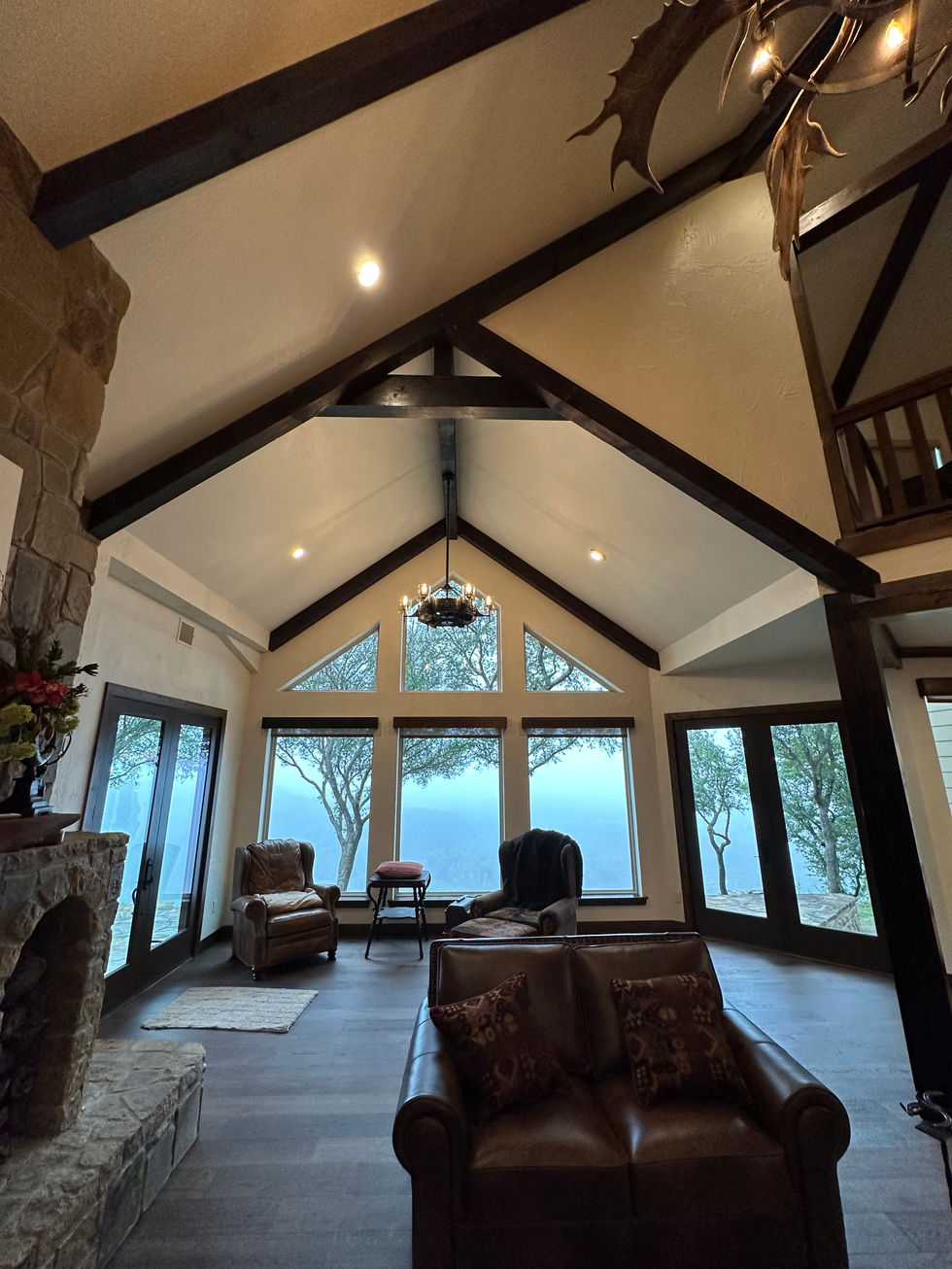 custom beam and timber work