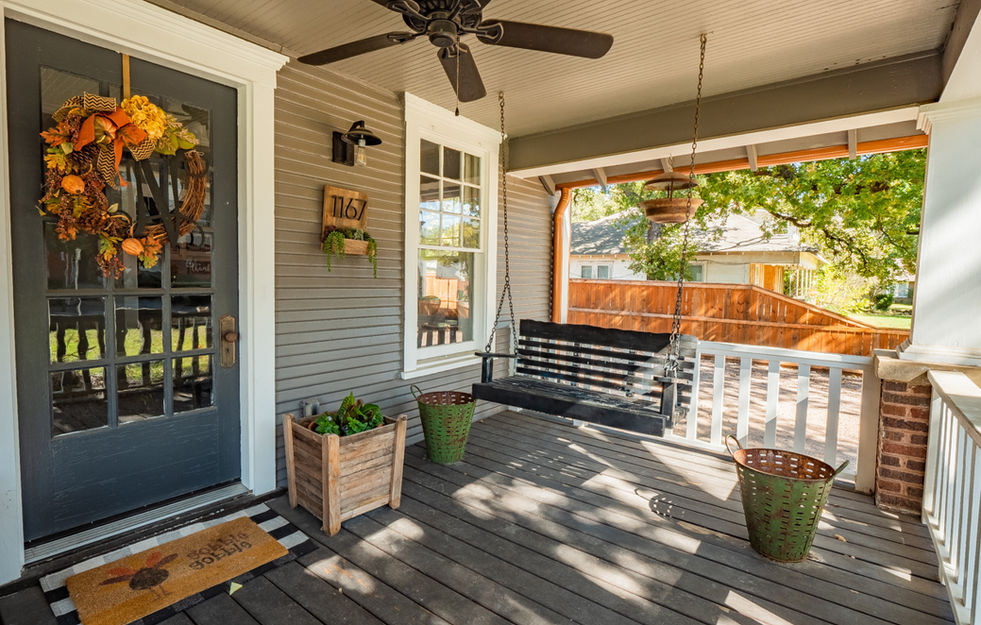 Front porch swing
