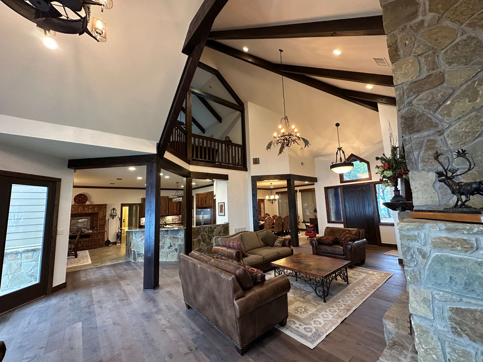 custom beam and timber work
