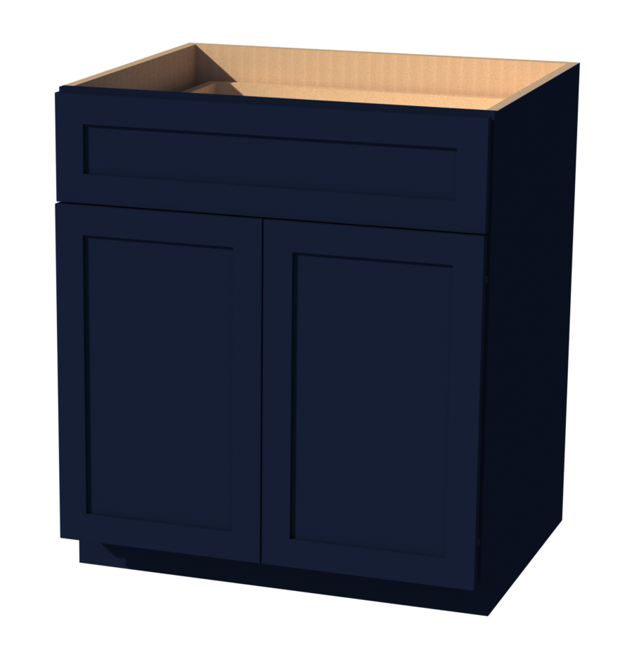 Beautiful White and Espresso Shaker Cabi