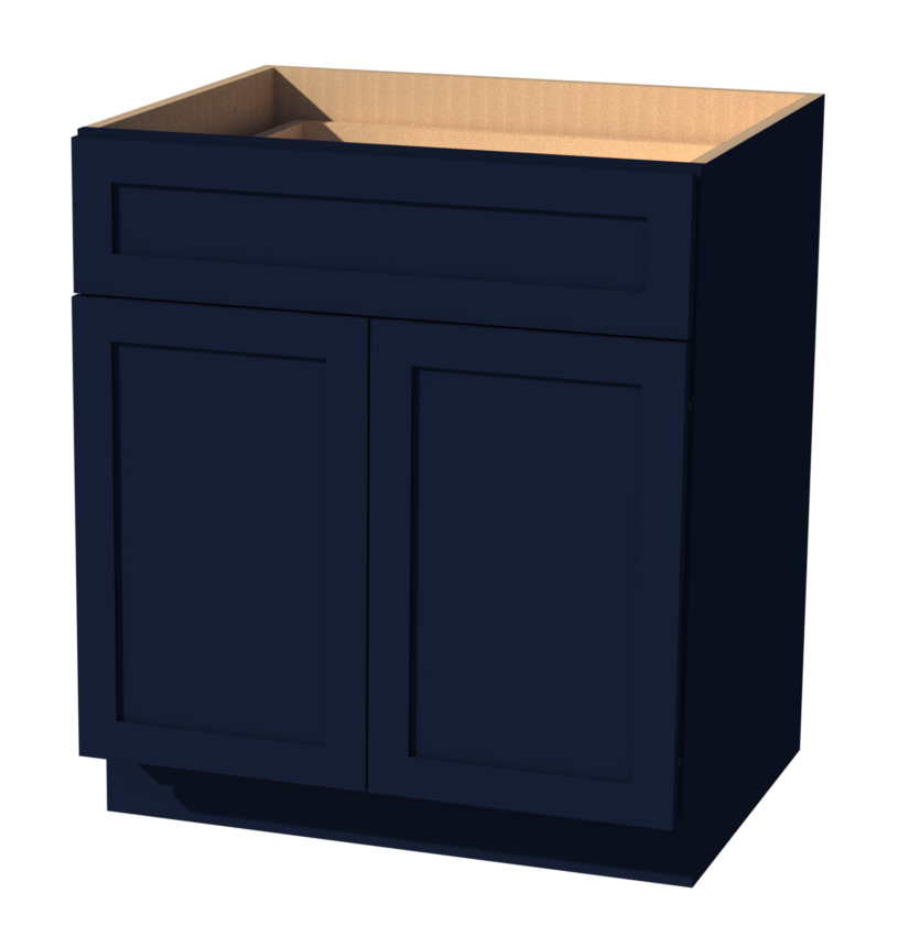 Beautiful White and Espresso Shaker Cabi