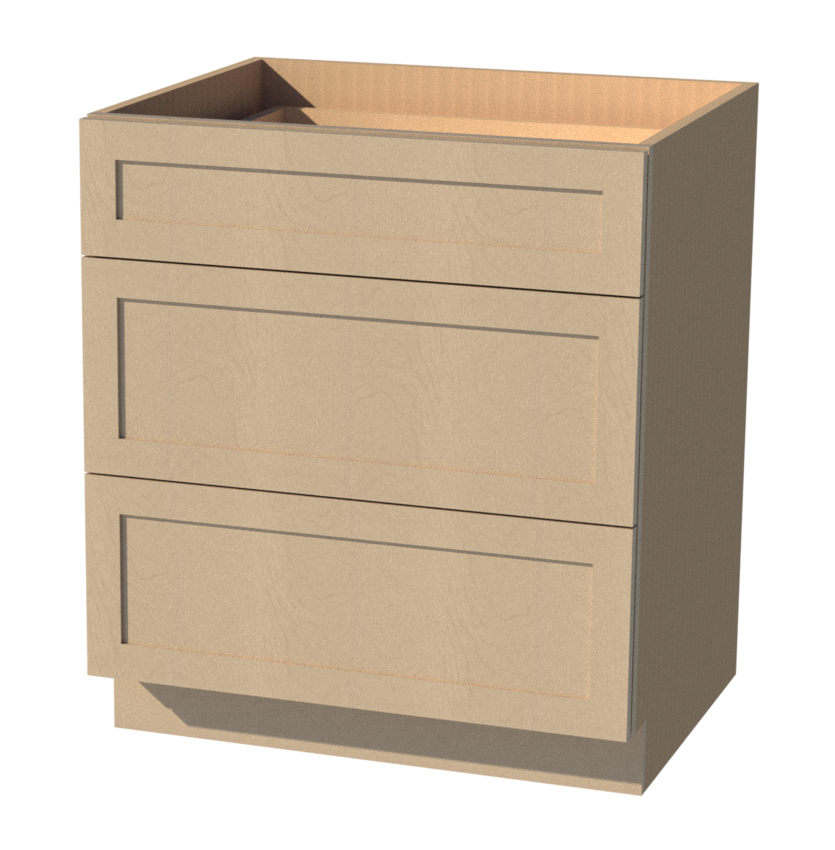 Beautiful White and Espresso Shaker Cabi