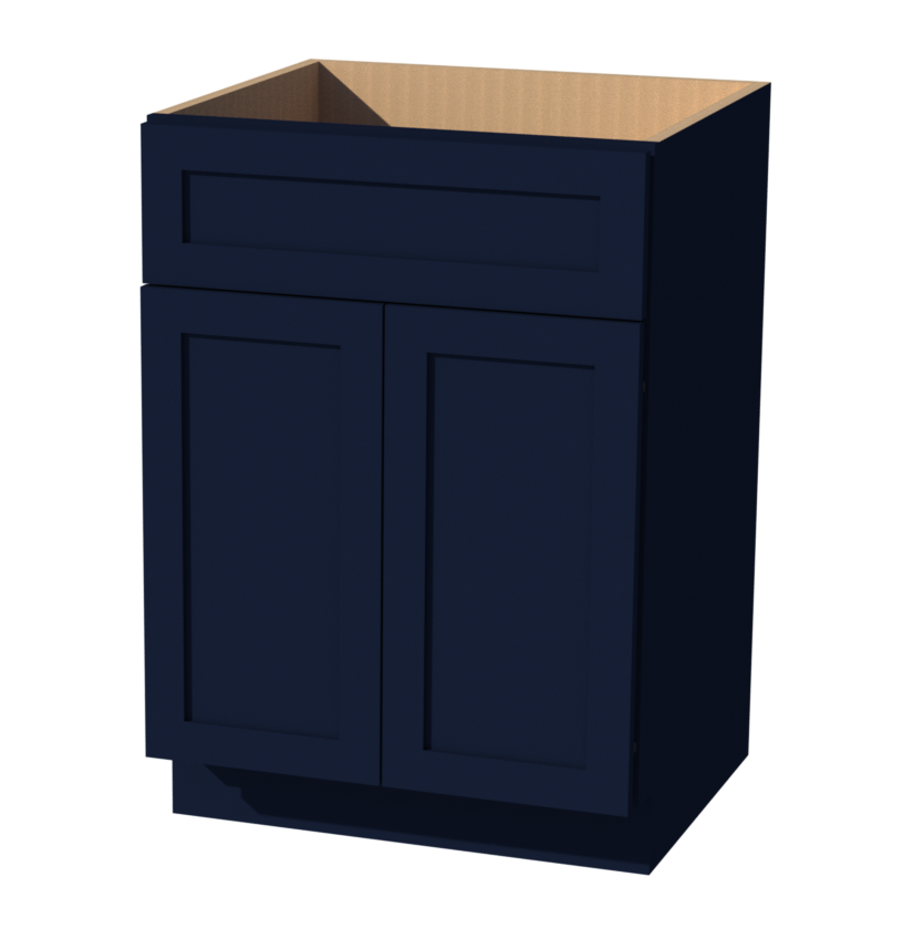 Beautiful White and Espresso Shaker Cabi