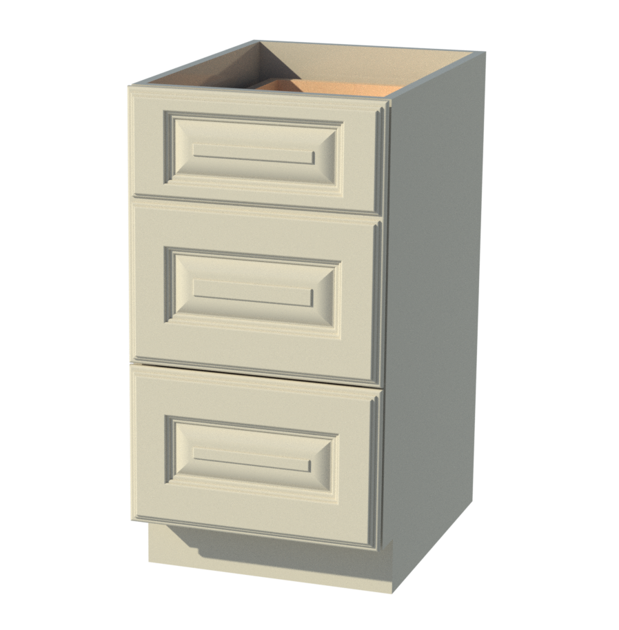 Beautiful White and Espresso Shaker Cabi