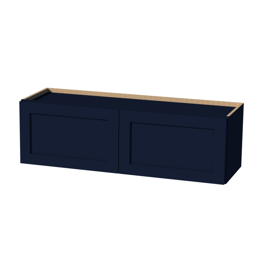 Beautiful White and Espresso Shaker Cabi