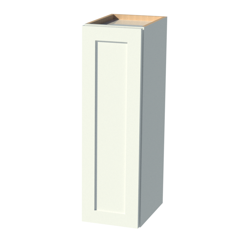 Beautiful White and Espresso Shaker Cabi