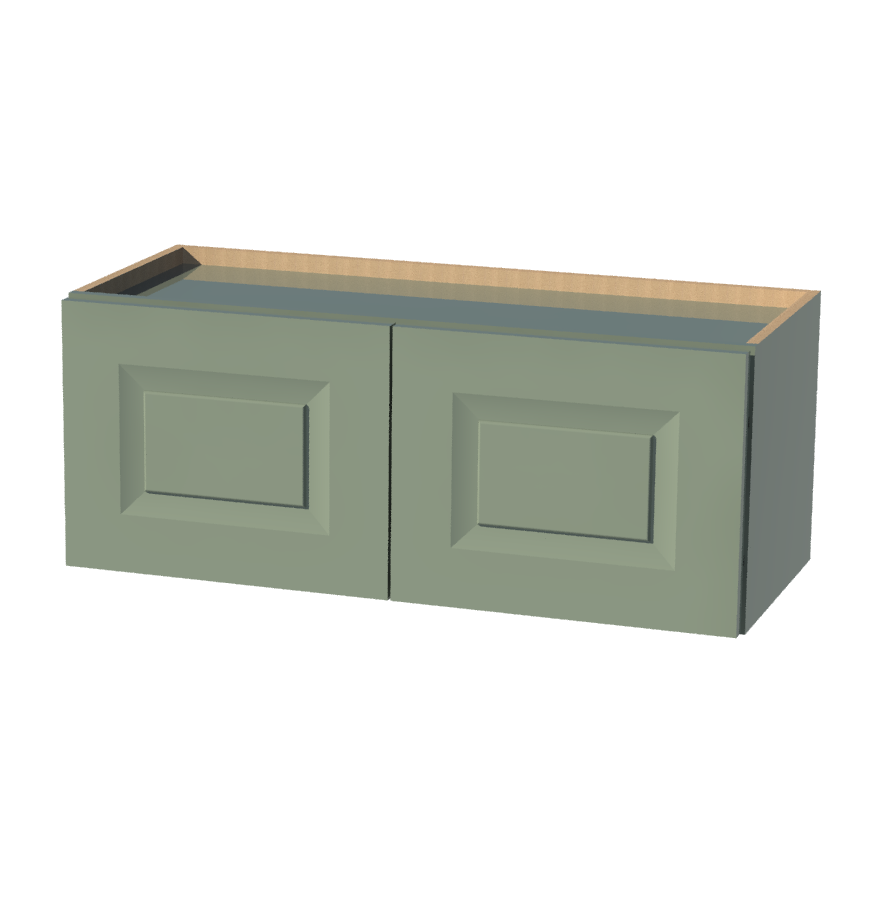 Beautiful White and Espresso Shaker Cabi