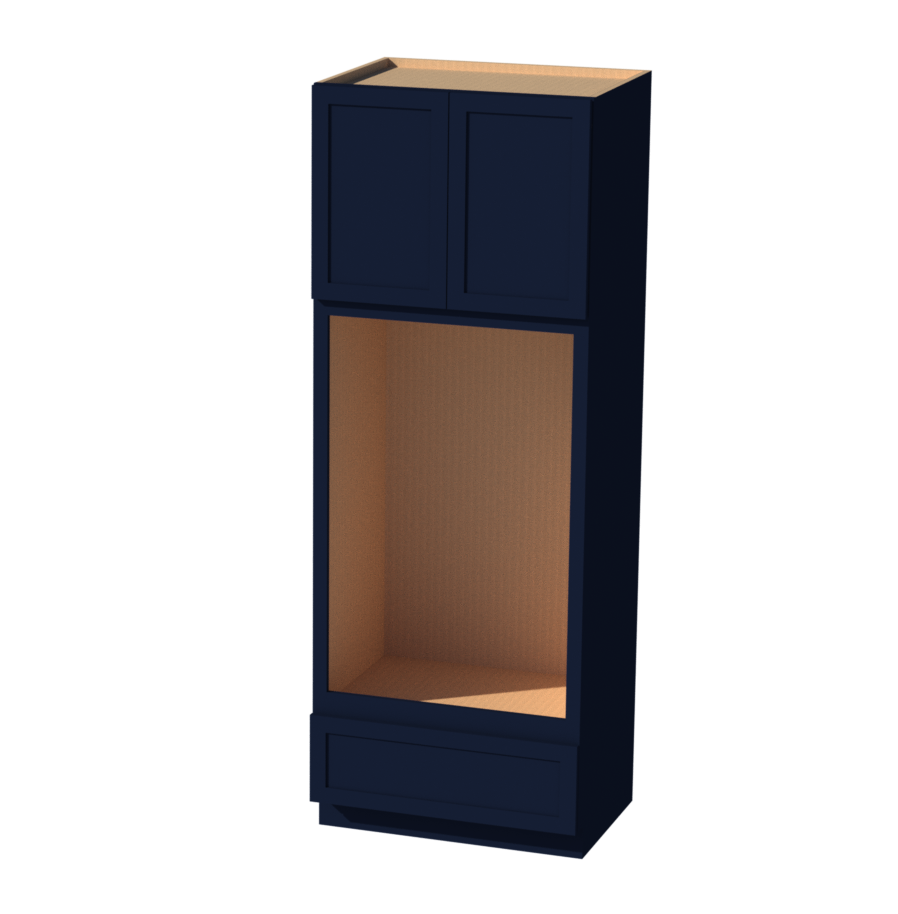 Beautiful White and Espresso Shaker Cabi