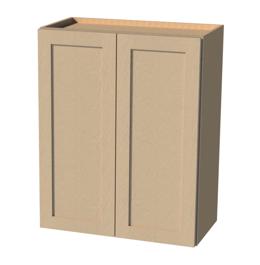 Beautiful White and Espresso Shaker Cabi