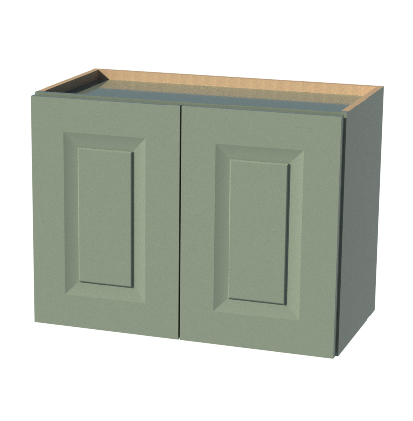 Beautiful White and Espresso Shaker Cabi