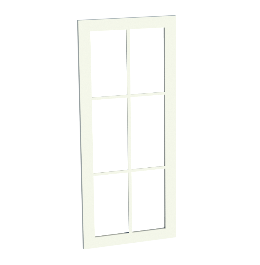 Beautiful White and Espresso Shaker Cabi