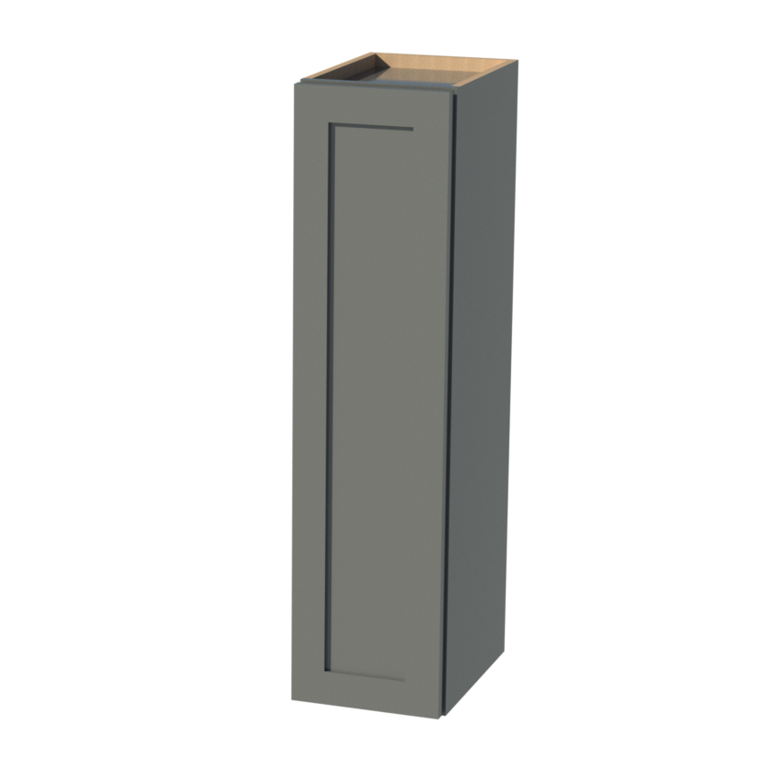 Beautiful White and Espresso Shaker Cabi