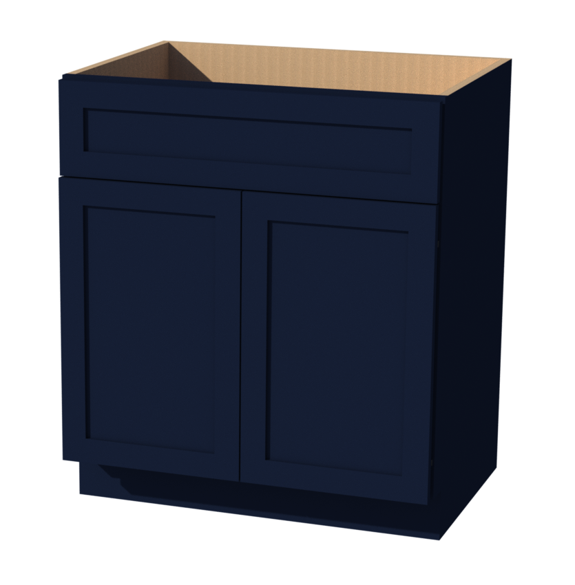 Beautiful White and Espresso Shaker Cabi