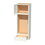 Thumbnail: Shaker White 33" W x 96" H x 24" D Double Oven Pantry Cabinet