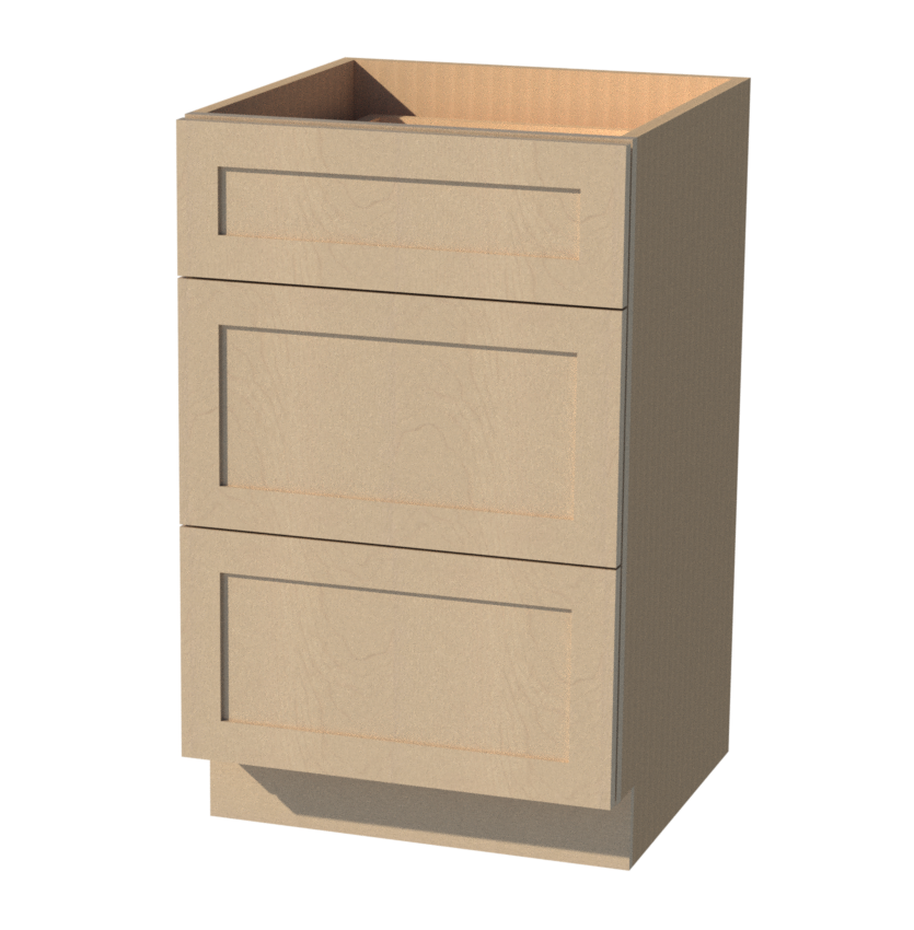 Beautiful White and Espresso Shaker Cabi