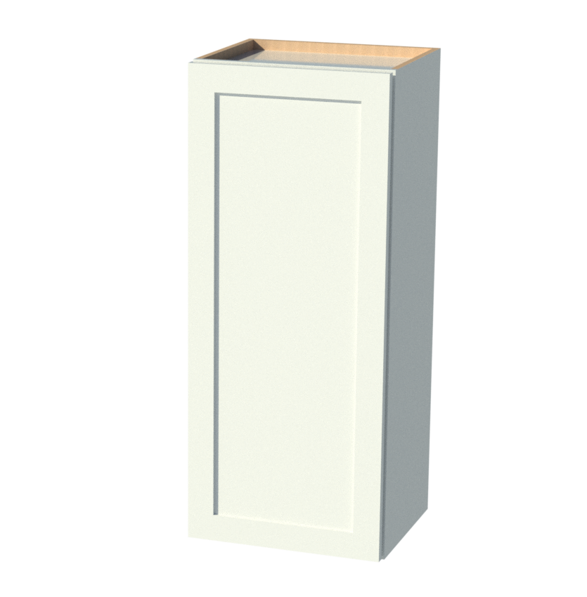 Shaker White 15" W x 36" H x 12"D Wall Cabinet