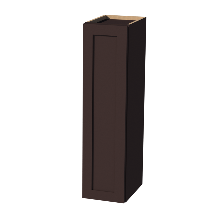 Beautiful White and Espresso Shaker Cabi