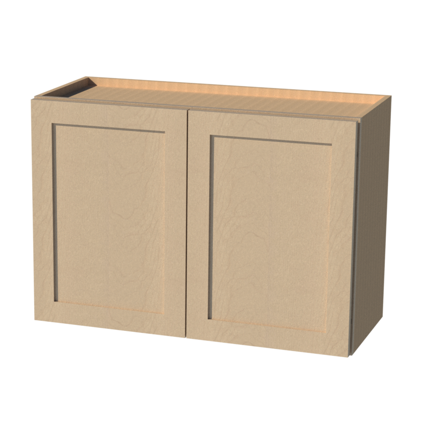 Beautiful White and Espresso Shaker Cabi