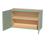 Thumbnail: Olive Green  39"W x 24"H x 12"D Wall Cabinet