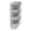 Thumbnail: Shaker Grey 12" W x 34.5" H x 24" D  Base End Shelf Cabinet