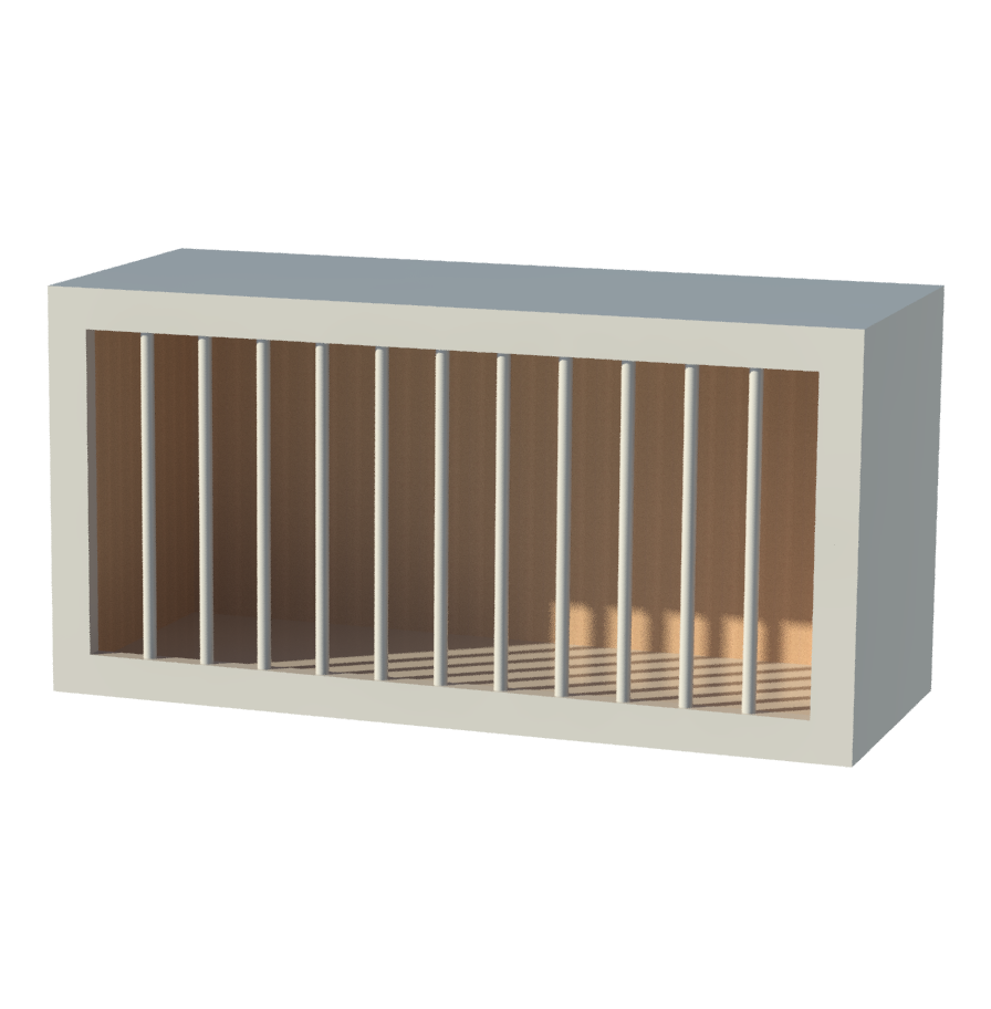 Shaker Light Grey 30" W x 15" H x 24" D Plate Rack Cabinet