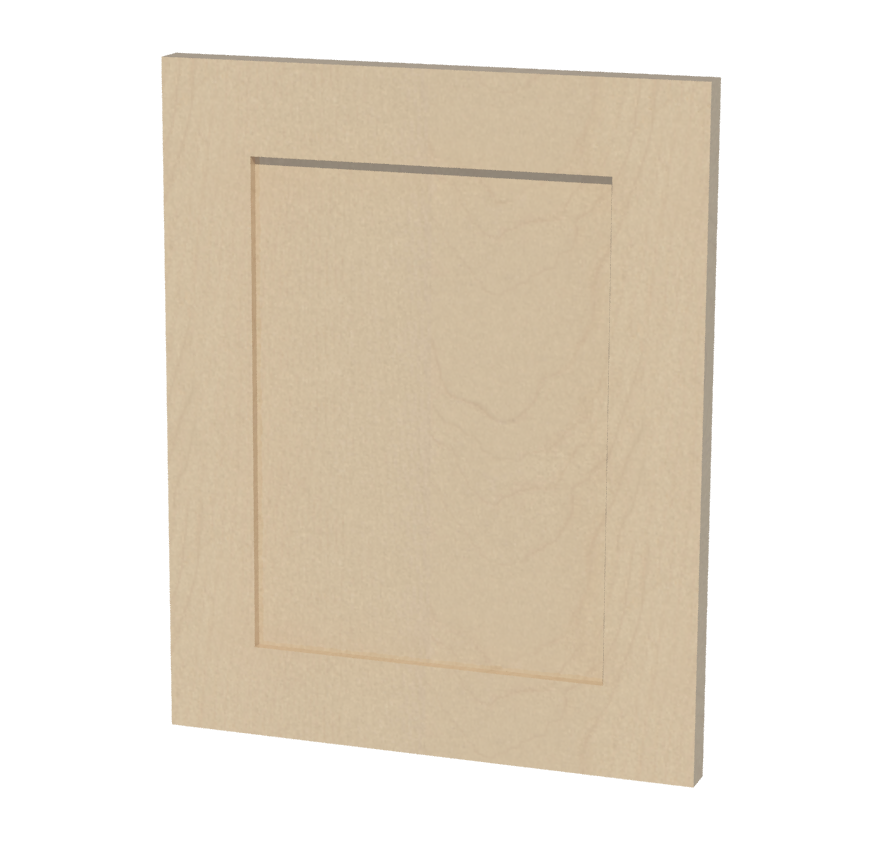 Beautiful White and Espresso Shaker Cabi